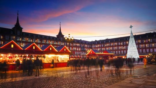 celebrar navidad madrid