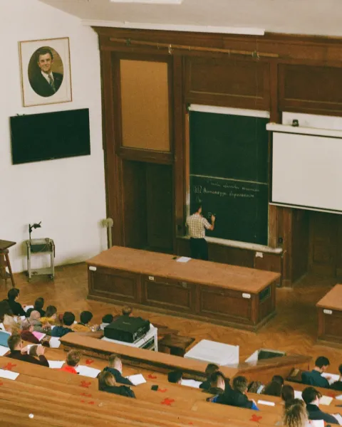 Clase de universidad.