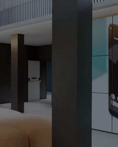 Imagen digital del diseño interior de la sede de UNIE Arapiles 