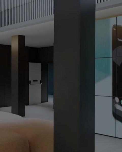 Imagen digital del diseño interior de la sede de UNIE Arapiles