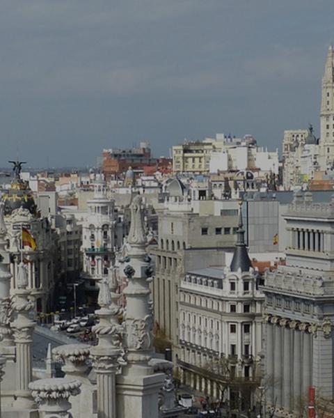 vista madrid gran via