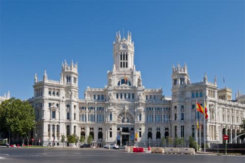 Fachada del Palacio de Comunicaciones.