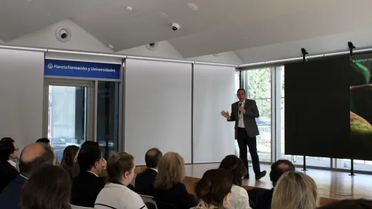 Jornada Liderar en la era de la Inteligencia Expandida Santiago Puebla y José Tamames