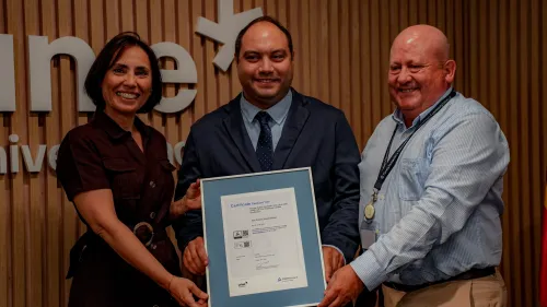 UNIE entrega junto a TÜV Rheinland las acreditaciones como Auditores ISO 45001 UNIE entrega junto a TÜV Rheinland las acreditaciones como Auditores ISO 45001