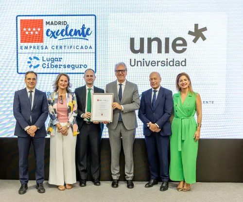 sello «Madrid Excelente – Lugar Ciberseguro» sello «Madrid Excelente – Lugar Ciberseguro»